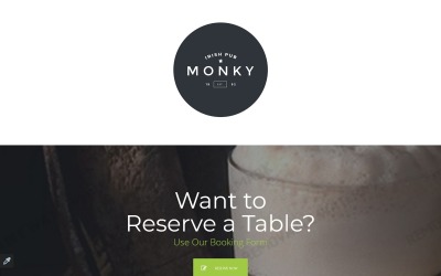 Pub-responsiv målsidesmall