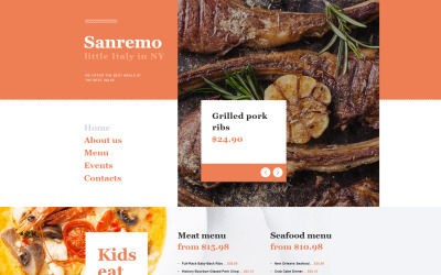 "Sanremo Muse Template" Muse 模板 #57613