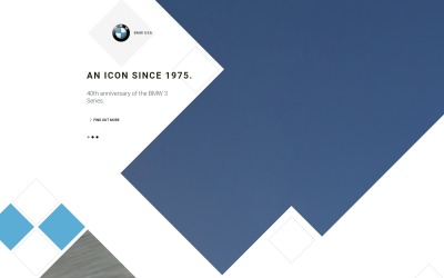 Tema di Landing Page Responsive #57639 per Un Sito di Auto