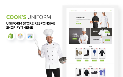 Uniform Store Store Responsive Shopify-tema