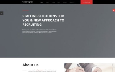 Responsive CareerExpress Joomla Template #57713