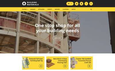 Tema De PrestaShop "Building" #57748