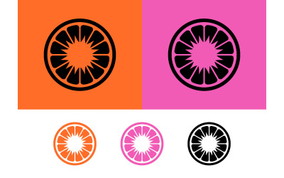 Chef hat with mountains logo on pink background.