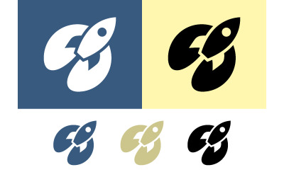 Raket die door een baan om de aarde vliegt, symboliseert dit.