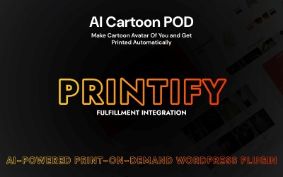 AI Cartoon POD – плагин WordPress для печати по запросу на основе искусственного интеллекта