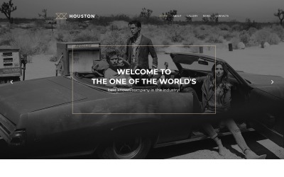 "Houston WordPress Theme" Responsive WordPress thema №57875