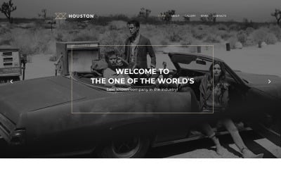 Responsywny motyw WordPress Houston WordPress Theme #57875