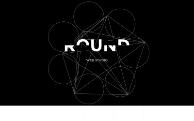 Reszponzív Round - Web Development Creative HTML Landing Page Template Nyítóoldal sablon 57827