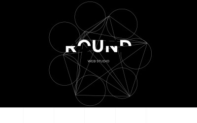 "Round - Web Development Creative HTML" Responsive Landingspagina Template №57827
