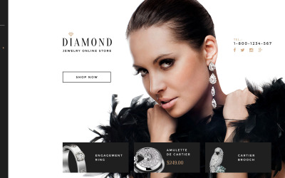 Tema de Shopify de diamantes