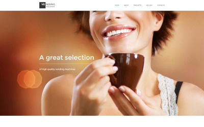Template Web Flexível para Sites de Máquina de venda automática №57836