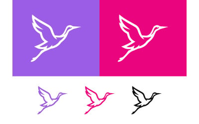Crane flying graphic design vector illustration.