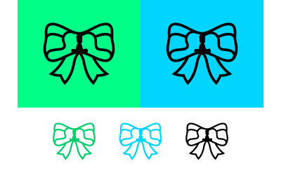 Icône graphique de nœud papillon stylisé.