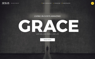 Christian Responsive Joomla Template