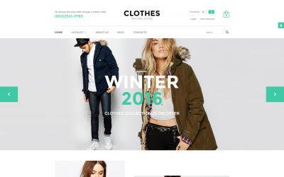 Clothes VirtueMart Template