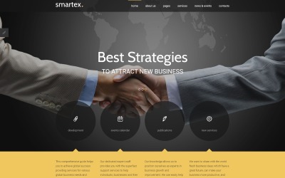 Responsywny szablon Joomla Business & Services Responsive Joomla Template #57985