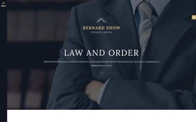 Reszponzív Lawyer Joomla sablon 57937