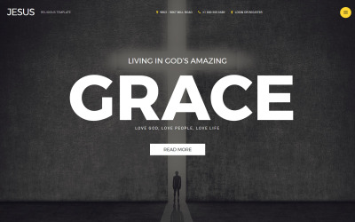 Template Joomla Responsive #57982 per Un Sito di Cristianismo