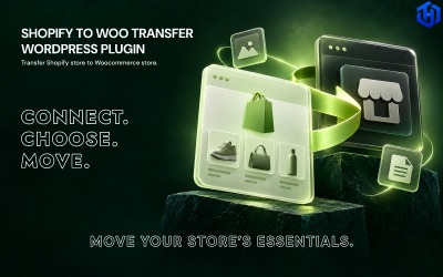 Shopify 到 Woo Store Transfer WordPress 插件