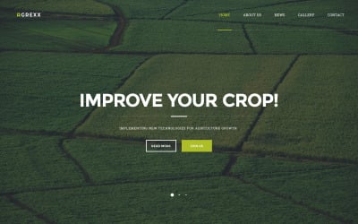 Agrexx Website-sjabloon