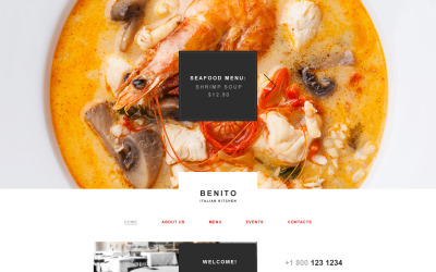 "BENITO Muse Template" Muse 模板 #58045