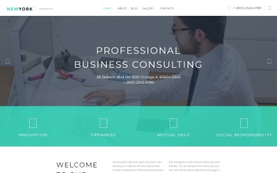 Business &amp;amp; Services Responsive WordPress Theme