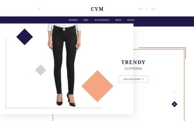 CYM - Modelo OpenCart para roupas urbanas