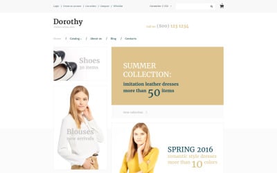 多萝西·维特玛特（Dorothy VirtueMart）模板