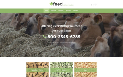Farm Responsive webbplats mall