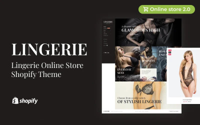 Lingerie Responsive Shopify Theme für Unterwäsche