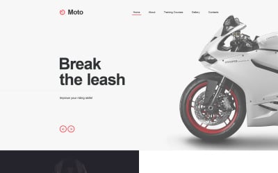 Motor Sports Muse Template