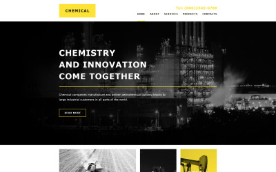 Muse Template over Industriële №58041