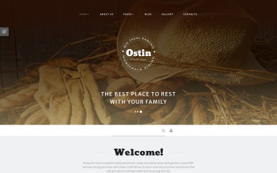 "Ostin Joomla Template" thème Joomla adaptatif #58082