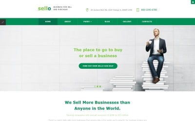 Plantilla Joomla receptiva para empresas