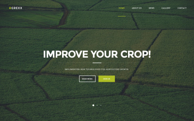 Plantilla Web Agrexx