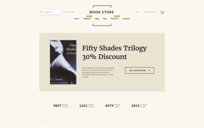 Book Shop Shopify Teması