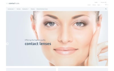 Lentes de contacto Tema de PrestaShop