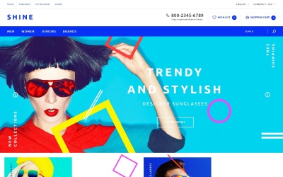 Plantilla OpenCart "Shine" #58113