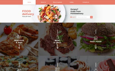 Catering Responsive Website Template