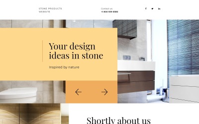 Tema di Landing Page #58212 per Un Sito di Pavimentazione