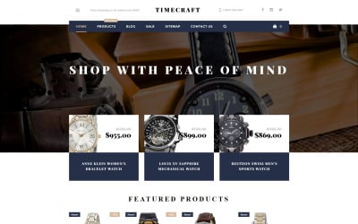 Time Craft Shopify-thema