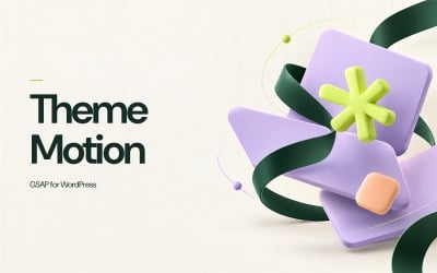 Theme Motion — Plugin di animazione GSAP per WordPress