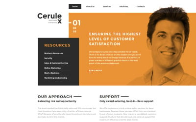 Cerulex Website Template