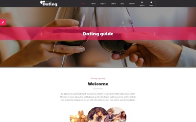 Dating Template Joomla №58364