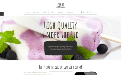 Responsywny szablon Joomla IceKai #58302