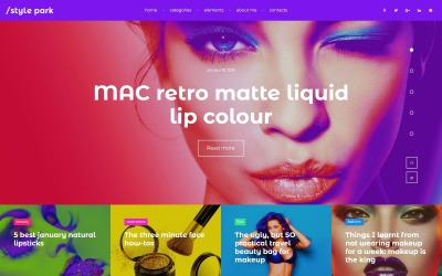 "Style Park" thème WordPress adaptatif #58377