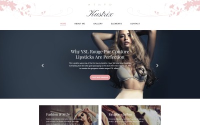 WordPress Theme namens "Kustrix" #58389