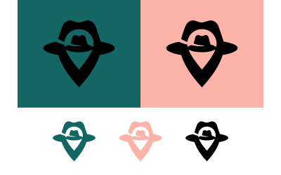 Icona a forma di segnaposto per la scoperta dei luoghi di viaggio.