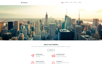 Business &amp; Services Website Template