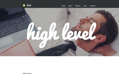 Hotel Moto CMS 3 Template